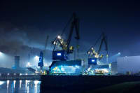 Hafen Beleuchtung mit AAA-Lux LED