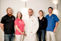 Ein Teil des Strahlenzentrum Teams