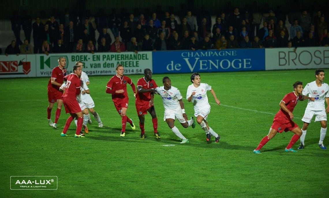 LED-TV Fußballplatz Beleuchtung