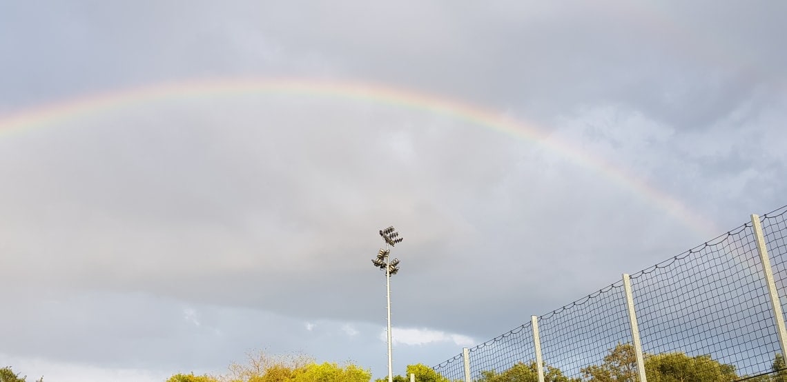 Flutlicht in Dreieich