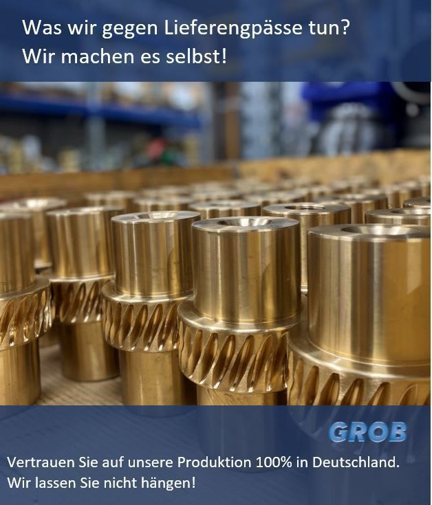 Eigenfertigung - Made in Germany - GROB GmbH Antriebstechnik