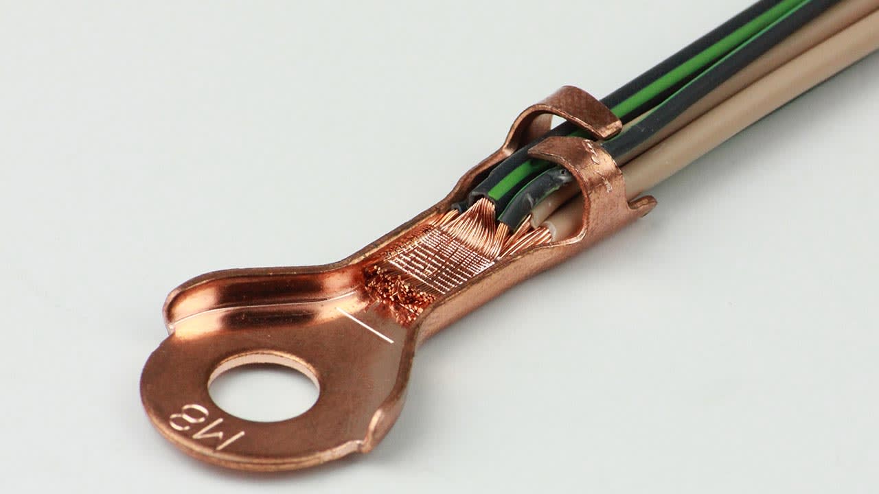 Copper Ultrasonic Wire Termination Sample 4