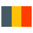 Belgien Flagge Partner