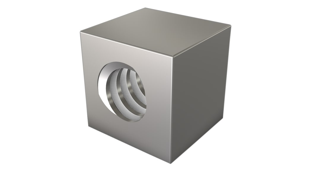Square Steel Nut - GROB Drive Technology