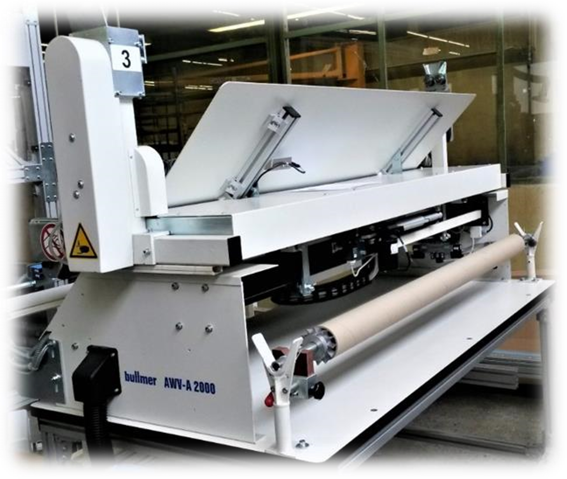 Unwinding Device - Linear Actuator in textile industry - GROB Drive Technology