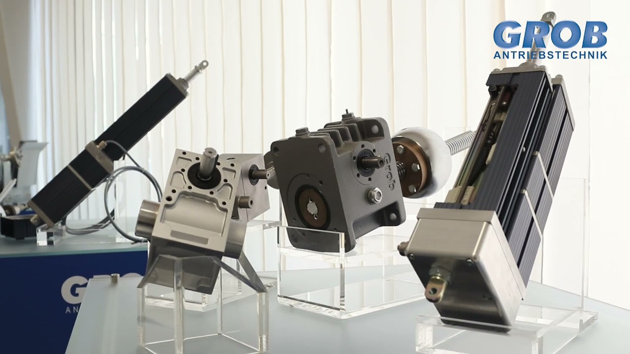 Linear drives by GROB Drive Technology
