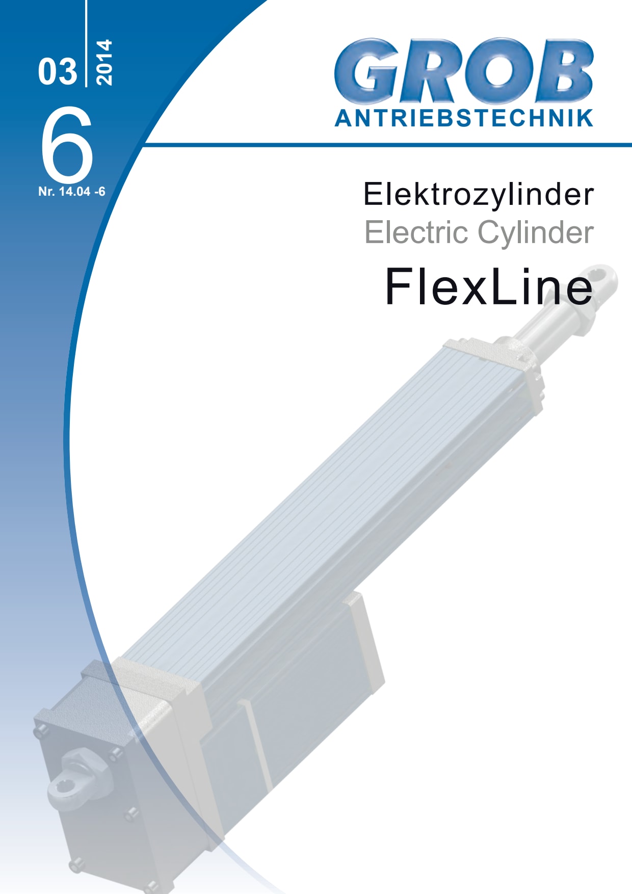 Catalog - Electric Cylinder - GROB GmbH