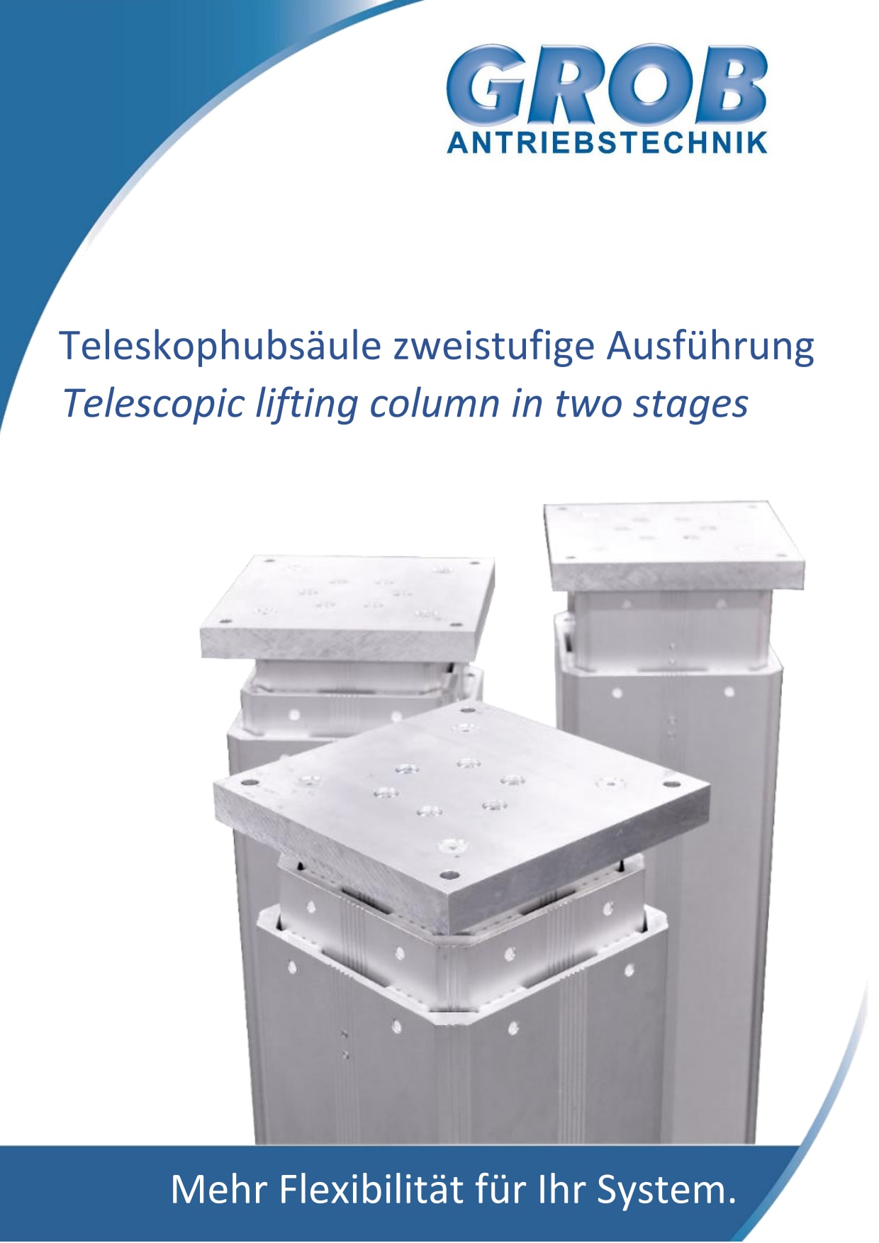 Catalog - Telescopic Lifting Column - GROB GmbH