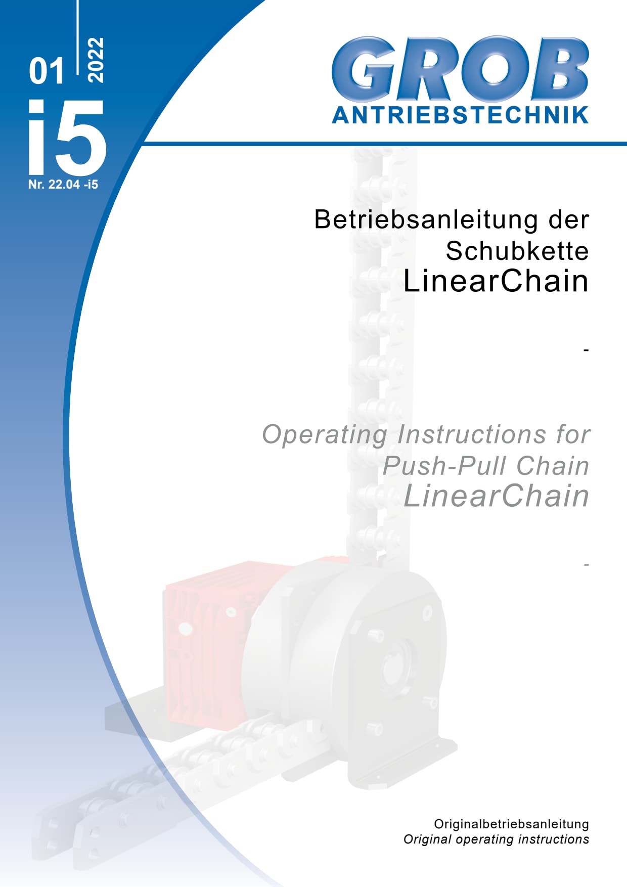 Operating Instruction - Linear Chain SK - GROB GmbH