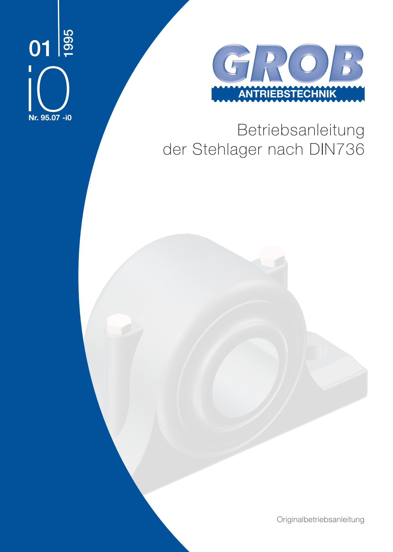 Operating Instruction - Support Bearings - GROB GmbH