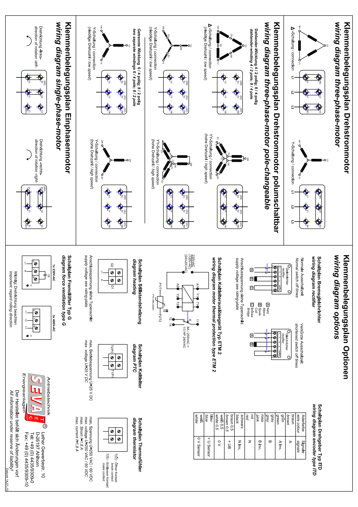 Operating Instruction - Wiring Diagram - GROB GmbH