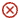 Cons - Red cancel