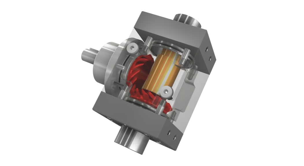 High-speed Screw Jack KH from the inside - GROB Drive Technology