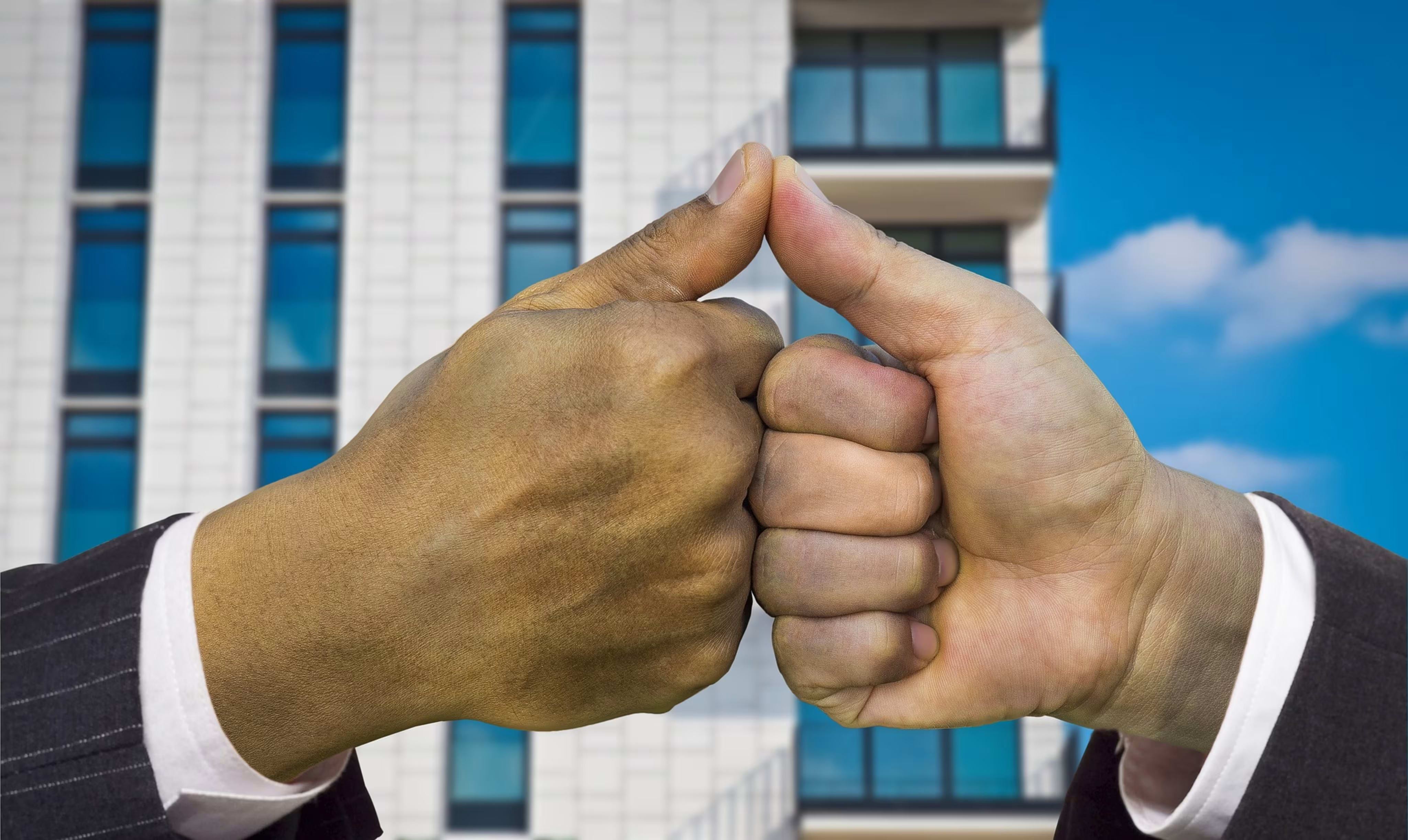 Two thumbs