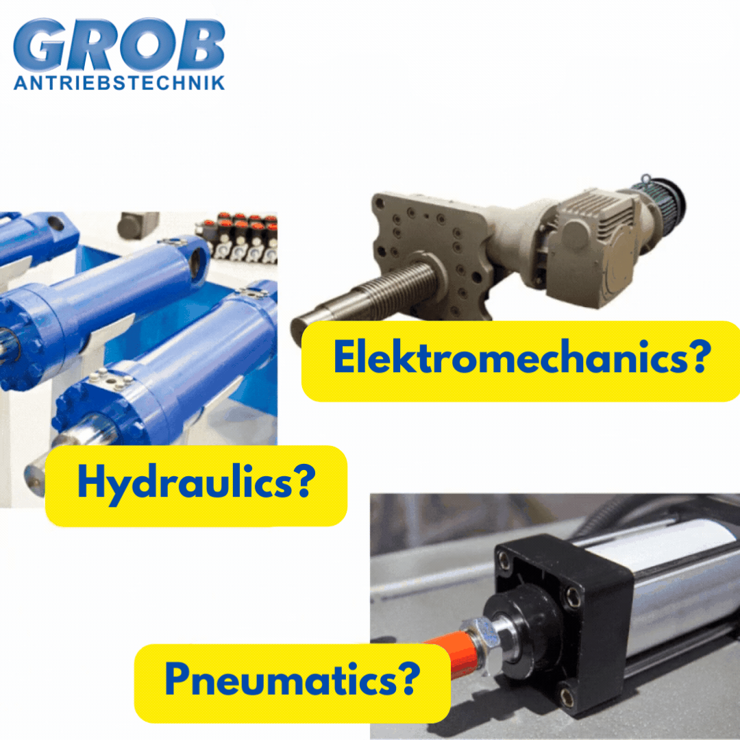 Comparison of drive types - GROB Drive Technology