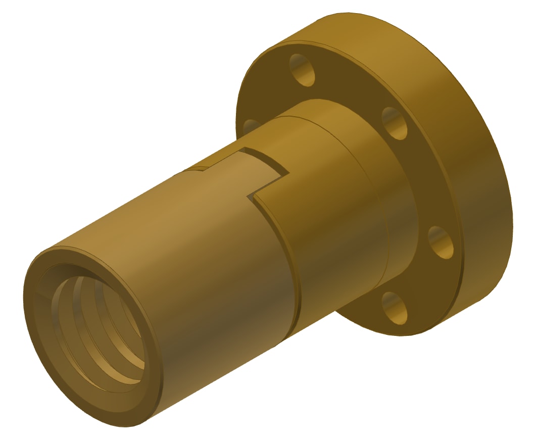 Safety nut for Screw Jacks - GROB Drive Technology