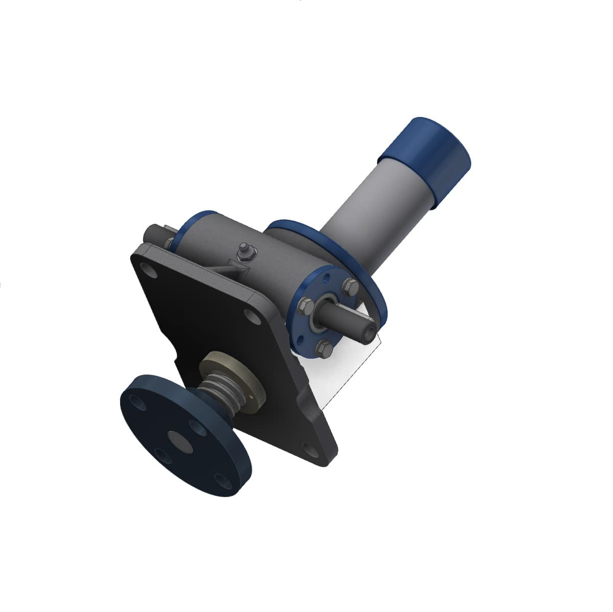 Classic Screw Jack E in basic version - CAD Configurator - GROB Antriebstechnik