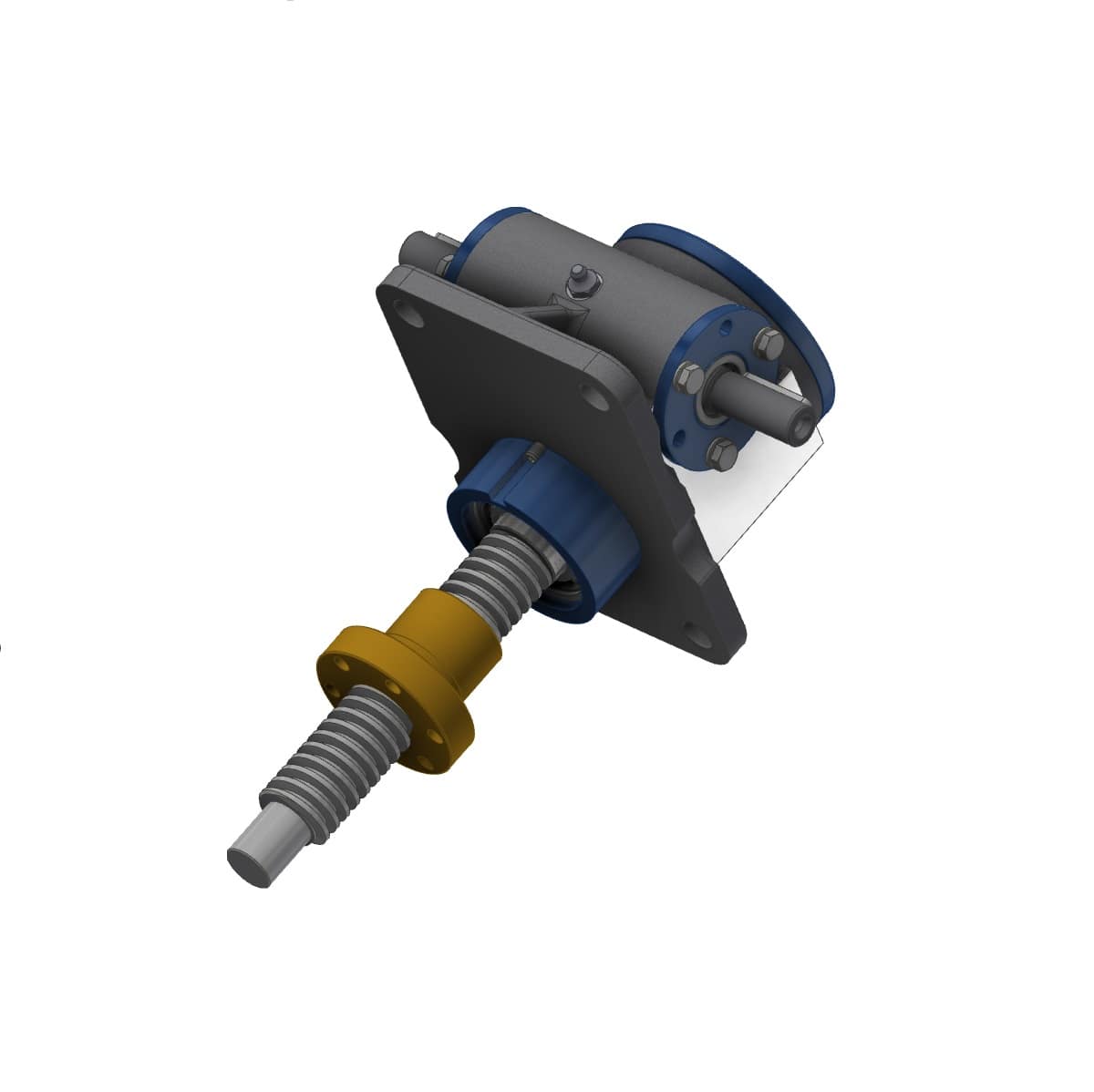 Classic Screw Jack E in traveling nut version - CAD Configurator - GROB GmbH