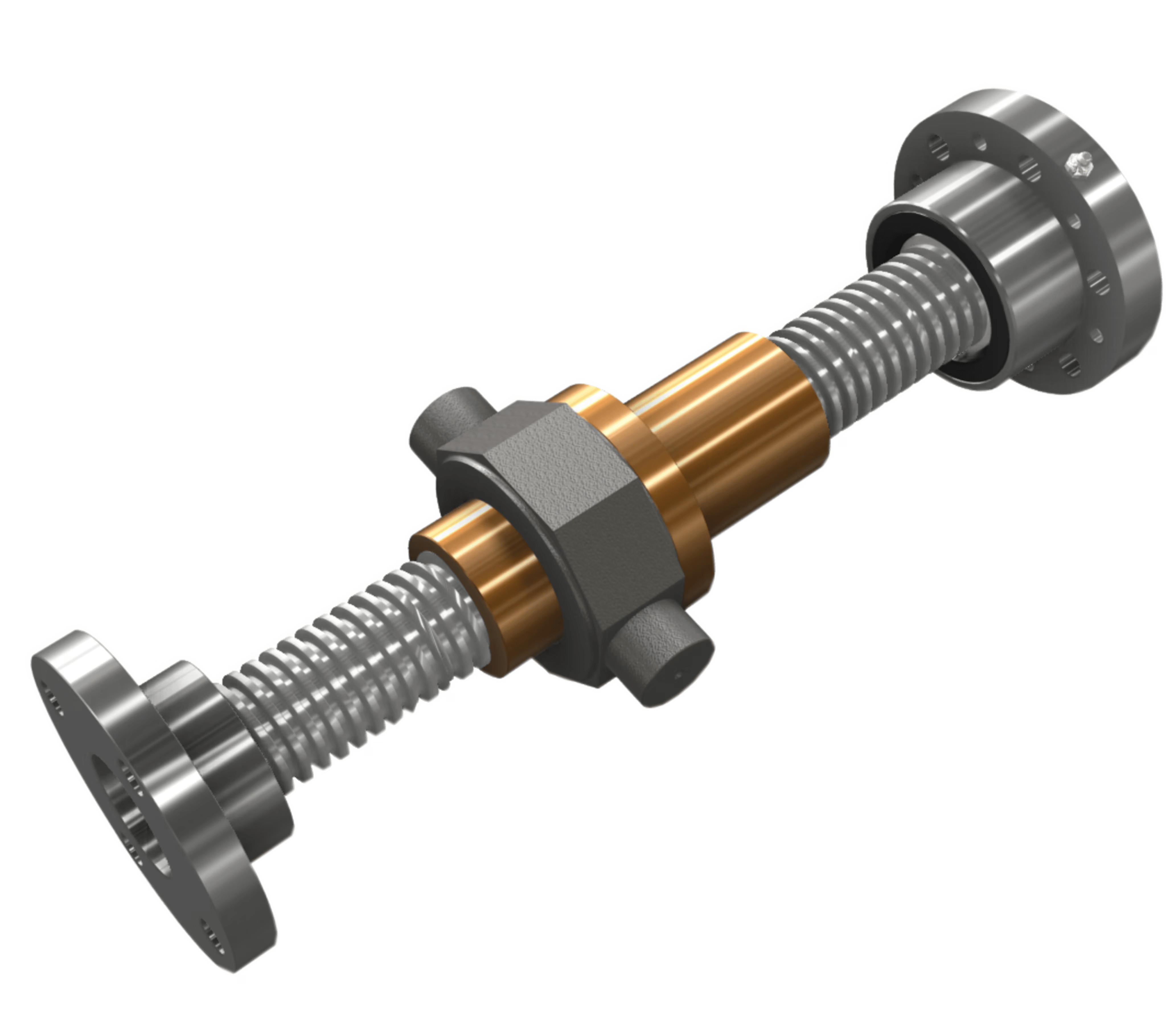Dual Screw Drive - GROB Drive Technology