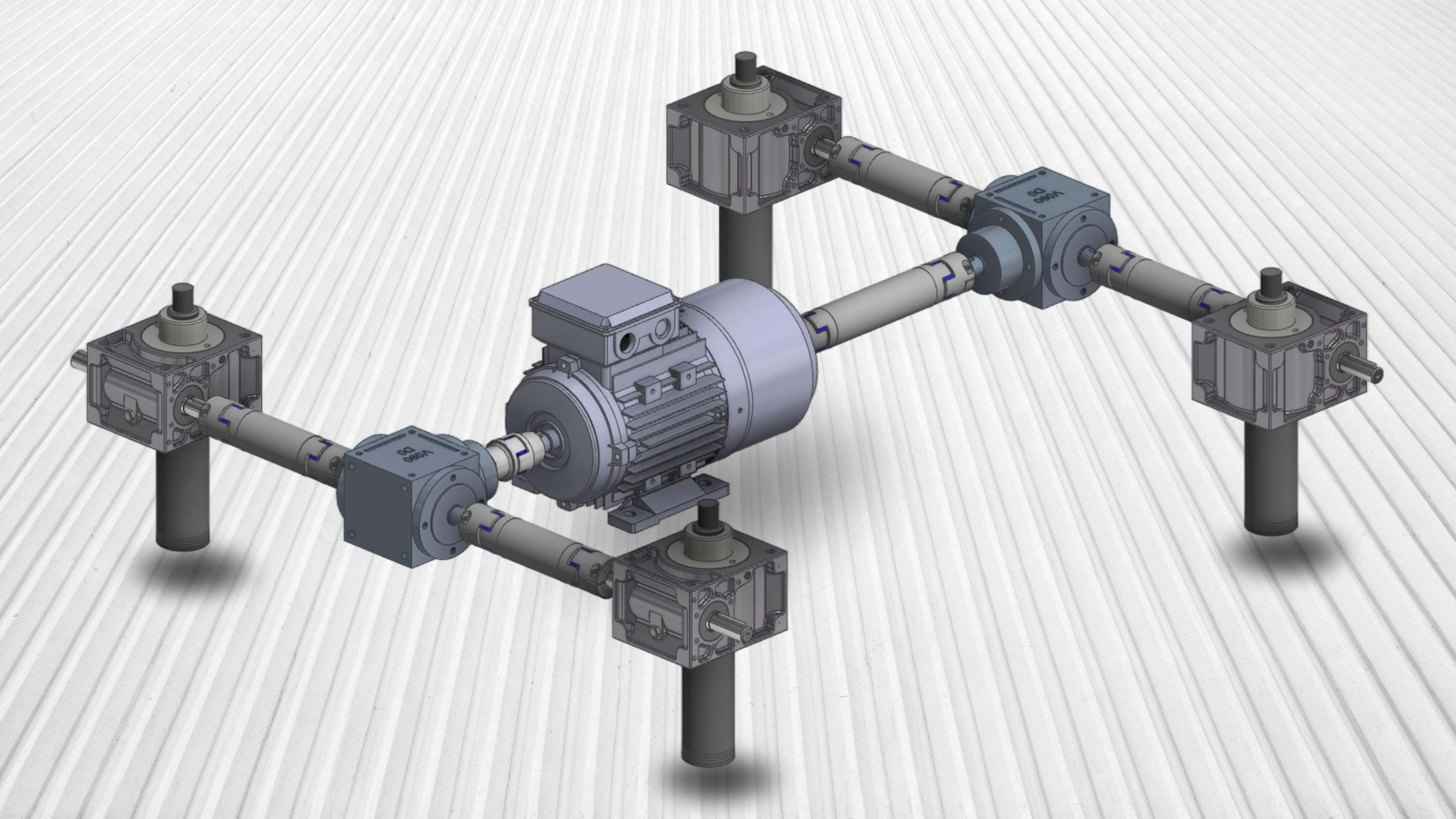 System components - lifting system - GROB Drive Technology