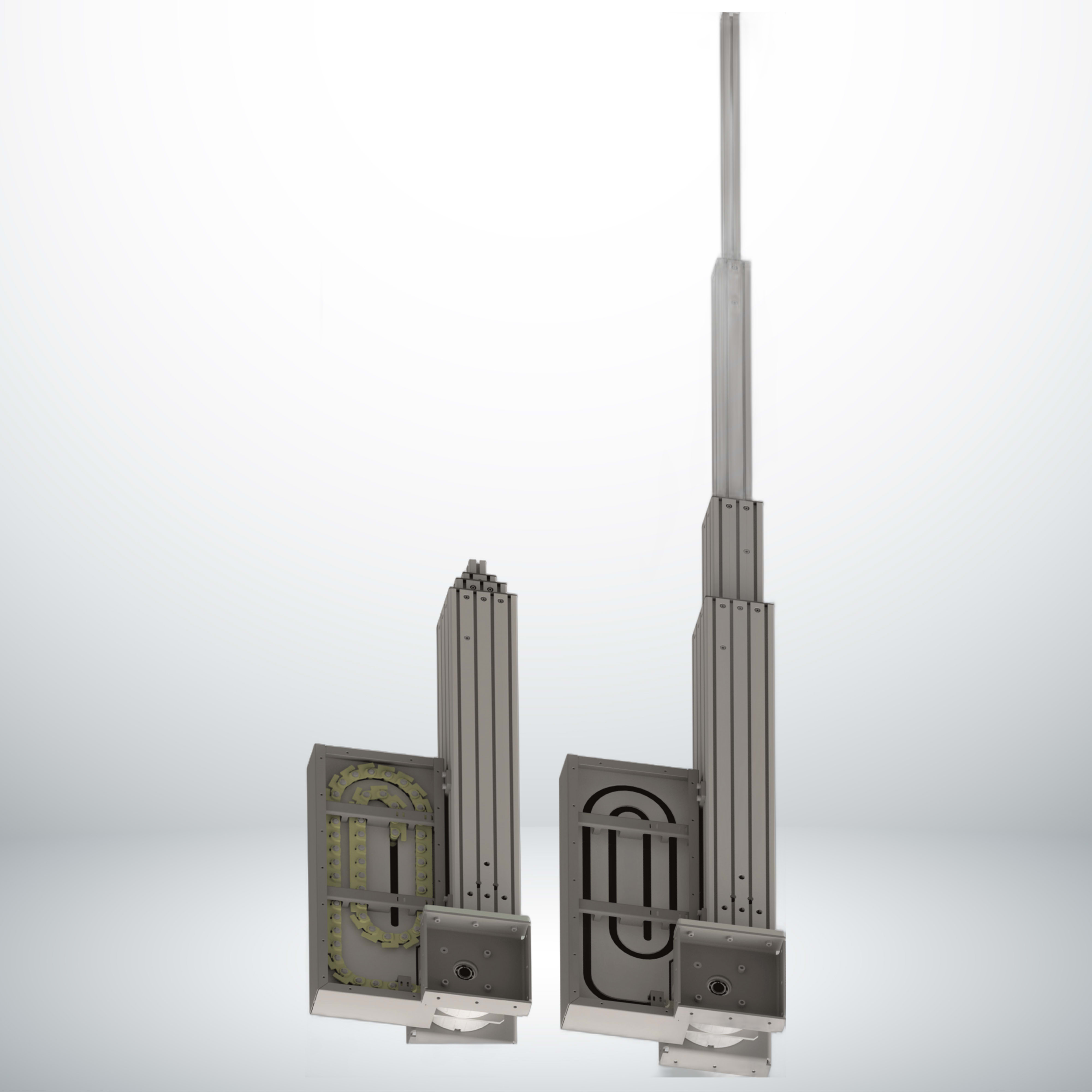 Telescopic Linear Chains - GROB Drive Technology