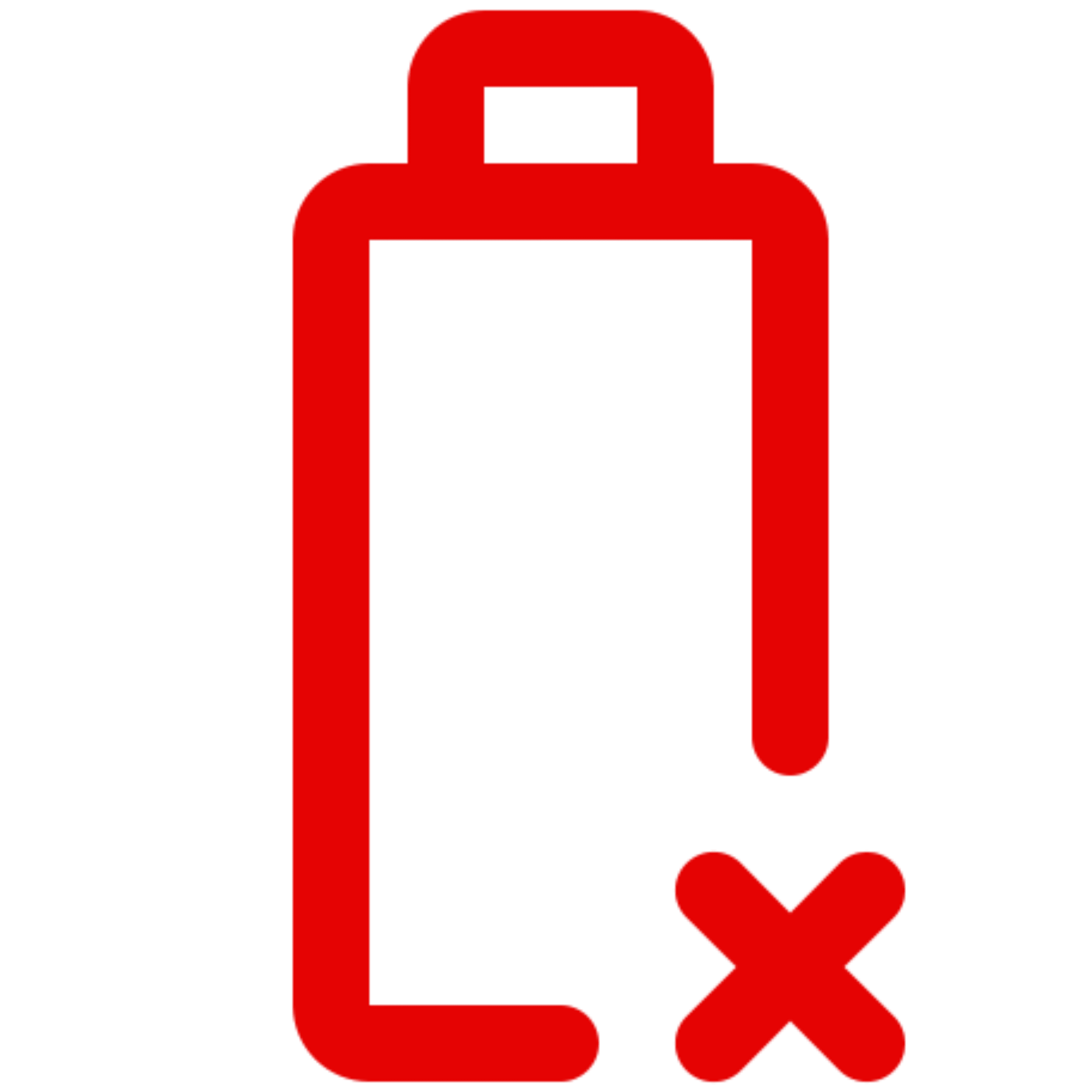 Leere Batterie Piktogramm 2