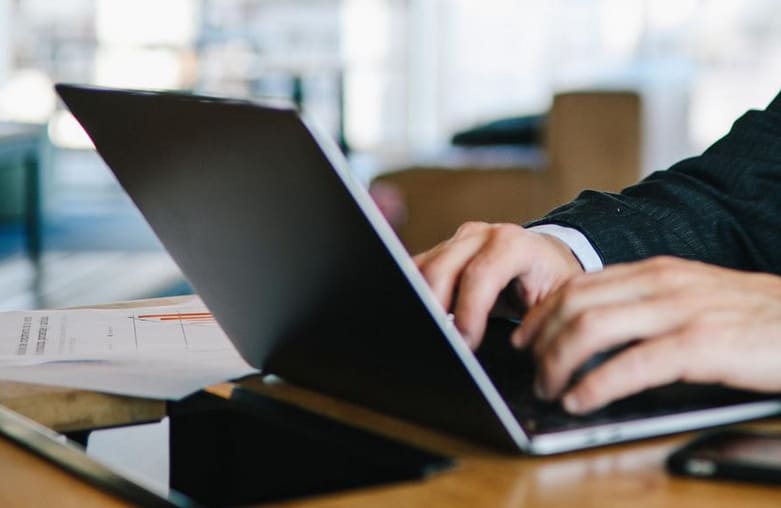 arbeiten am Computer
