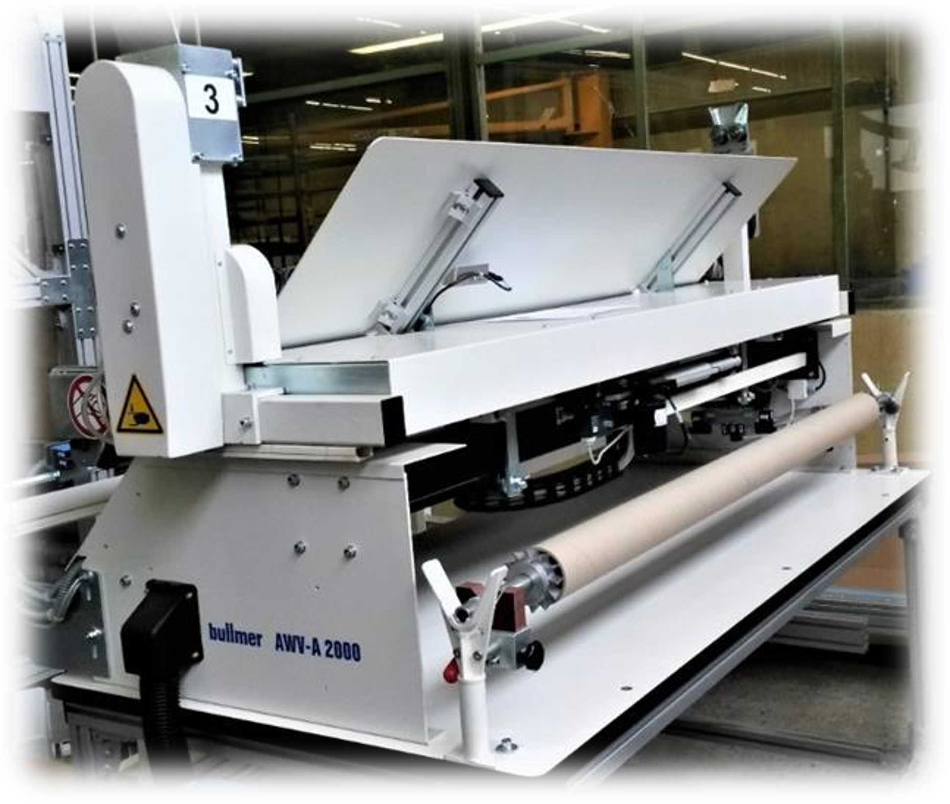 Unwinding Device - Linear Actuator in textile industry - GROB Drive Technology