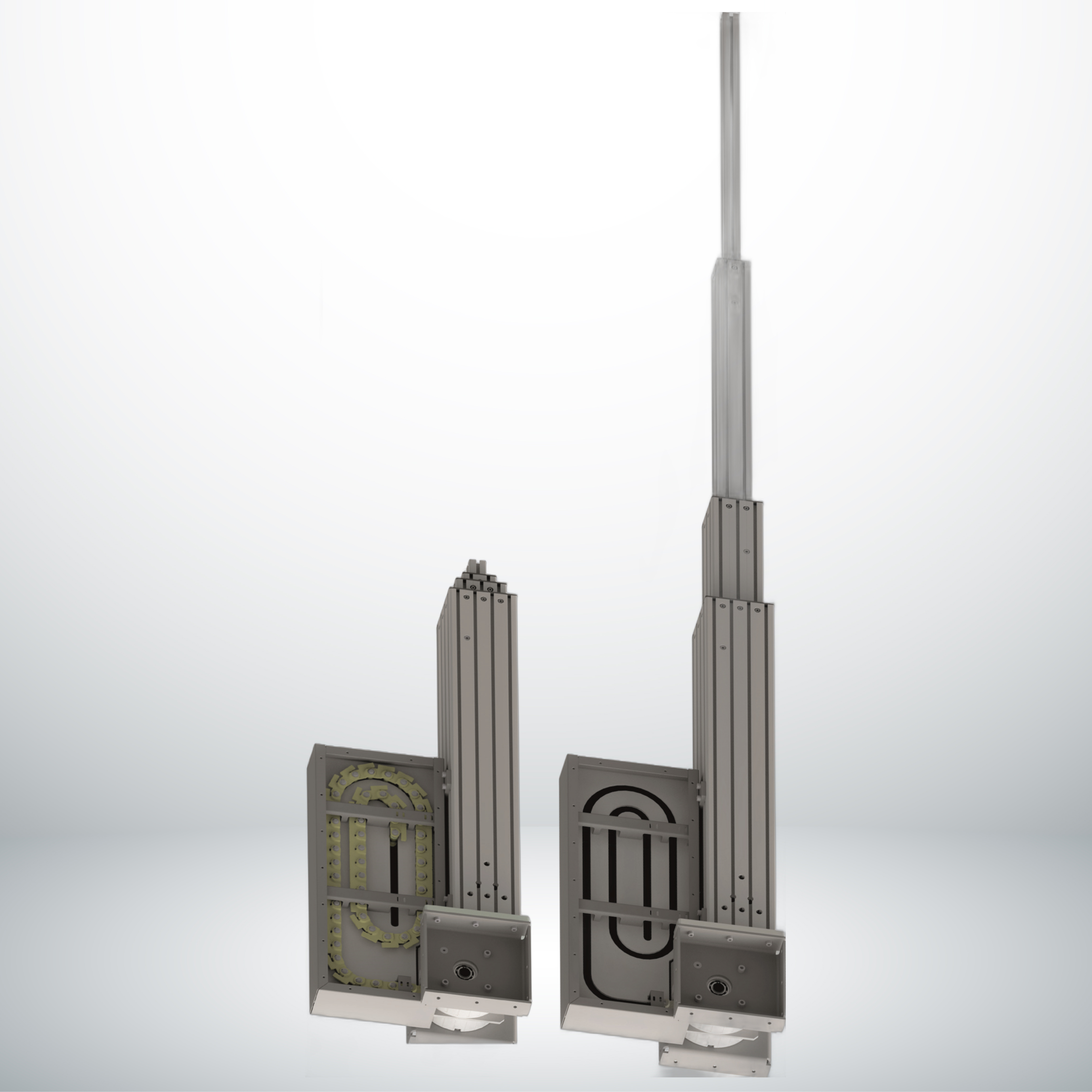 Telescopic Linear Chains - GROB Drive Technology
