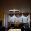 Panello in schwarz mit umlaufendem LED-Stripe