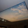 bedruckte Lichtdecke eingesetzt