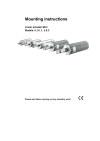 MINI Actuator - Operating Instruction - GROB Drive Technology