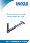 Catalog - Spindle Linear Chain Drive - GROB GmbH
