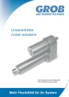 Catalog - Linear Actuators - GROB GmbH