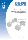 Operating Instruction - Bearing Units - pdf