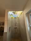Bedrucktes Lichtfeld Dusche
