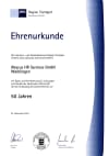 Ehrenunrkunde
