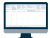 Bildschirm Content Plan Vorlage