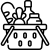 Lebensmittelindustrie Piktogramm