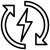 Energiewirtschaft Piktogramm