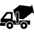 heavy goods transport - icon