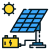 Solarmodul Piktogramm