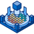 Semiconductor manufacturing icon