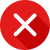 Rotes X Abbruch Piktogramm