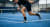Tennisspieler rennend