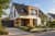 Modernes Haus mit Holzfassade