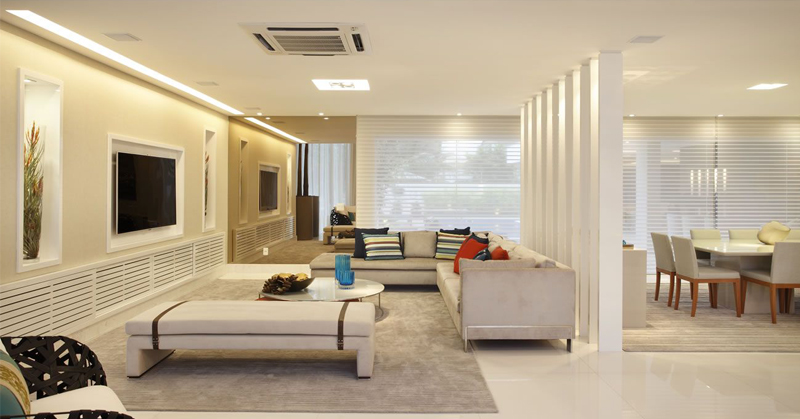 Cần tạo điểm nhấn sang trọng cho nhà phố sao không thử lắp Máy lạnh âm trần cassette ngay