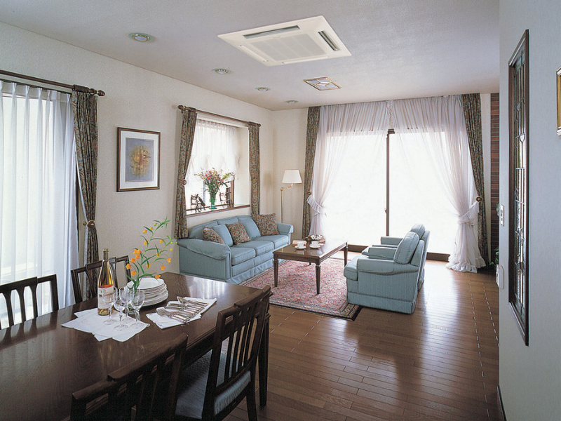 Cần tạo điểm nhấn sang trọng cho nhà phố sao không thử lắp Máy lạnh âm trần cassette ngay