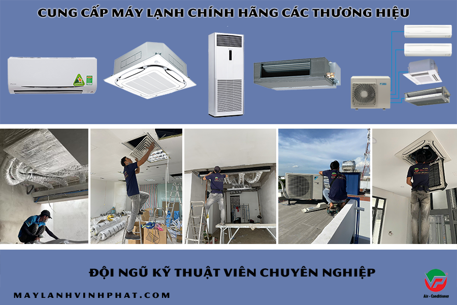 Những Model Điều hòa có công suất 5HP dành cho không gian lớn
