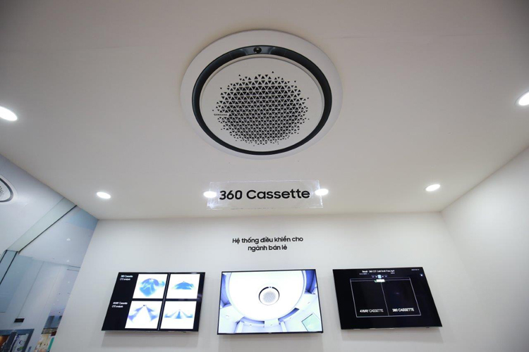 Địa chỉ uy tín lắp Máy lạnh âm trần SAMSUNG thổi tròn cho quán CAFE
